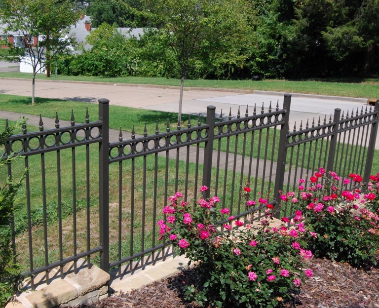 Garden Iron Fence