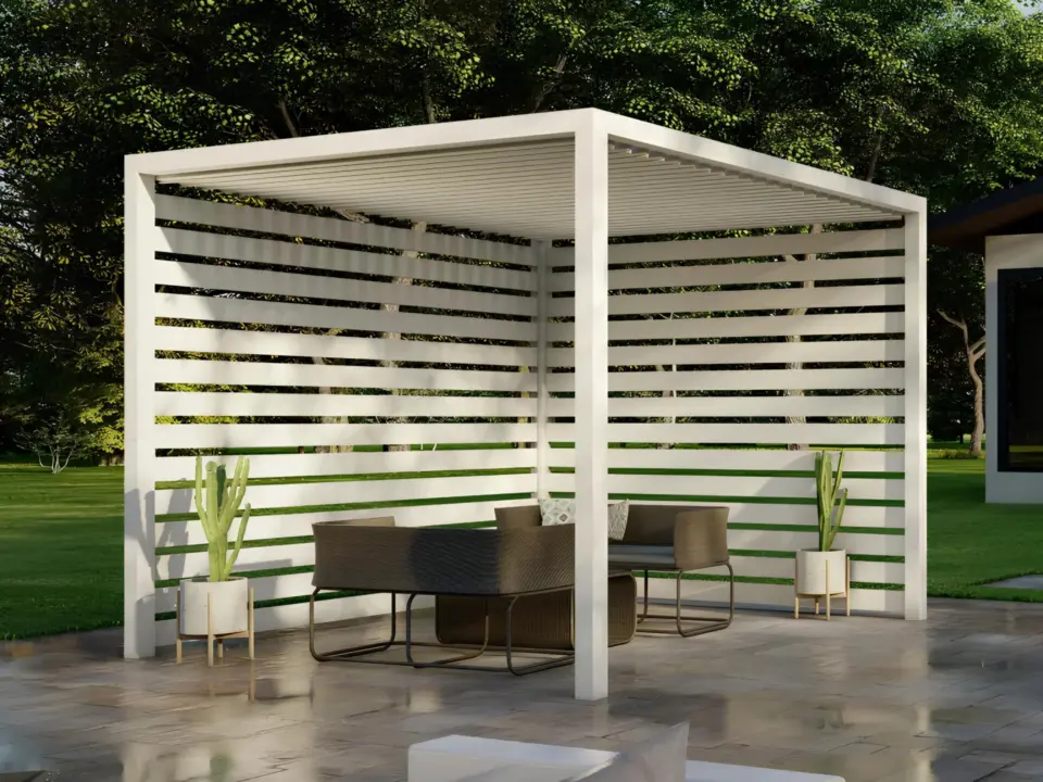 louvered-cabana-with-furniture-and-beautiful-big-tree-on-the-background-in-omaha-ne