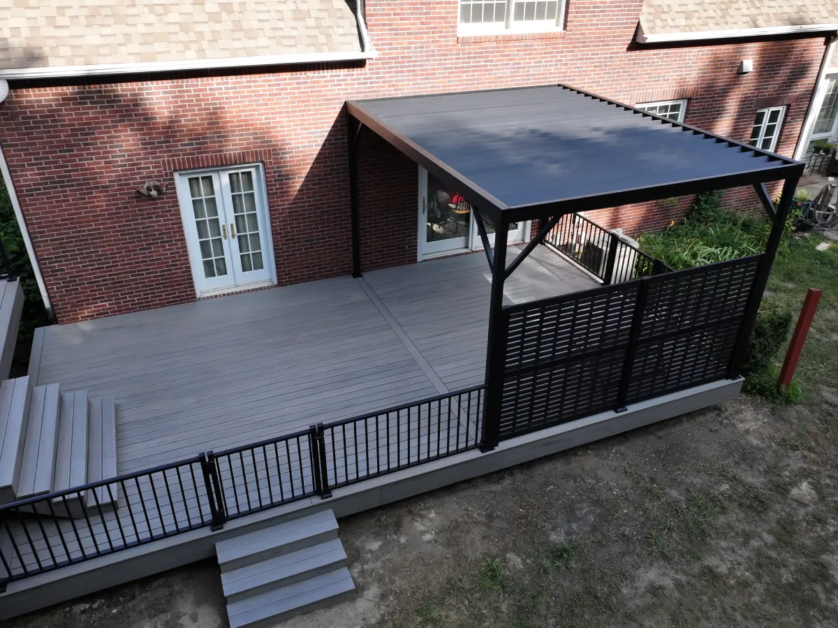Azenco R-Blade Bioclimatic Louvered Pergola