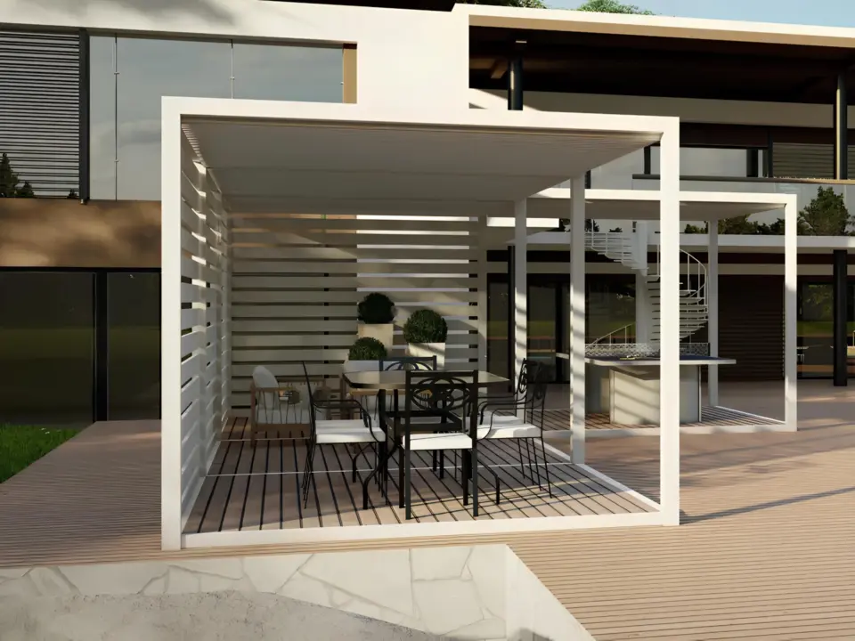 sliding-louvered-privacy-walls-with-furniture-in-omaha-ne