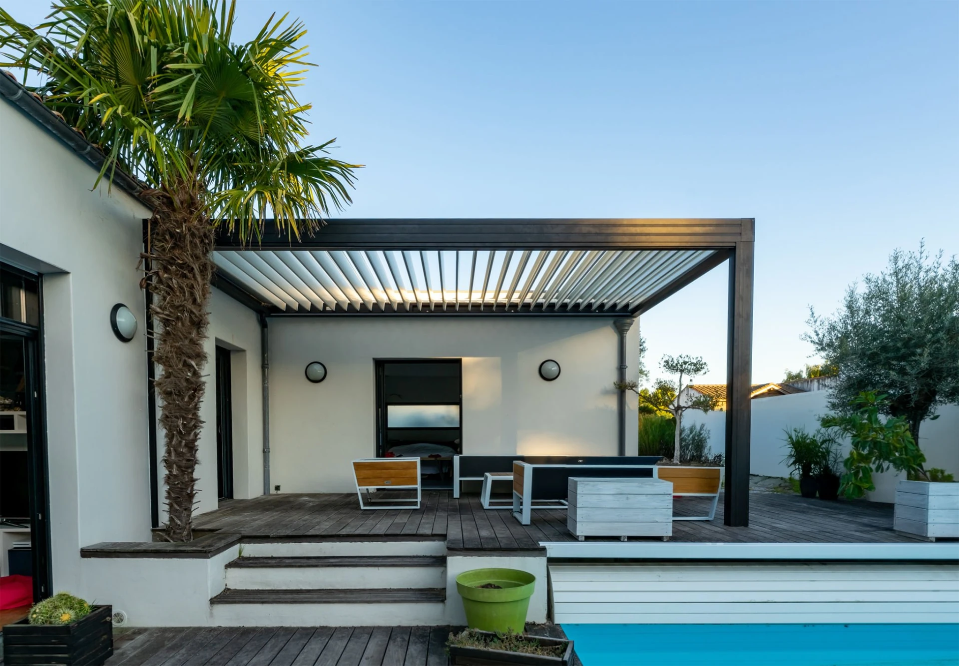 Fixed Louvered Pergolas