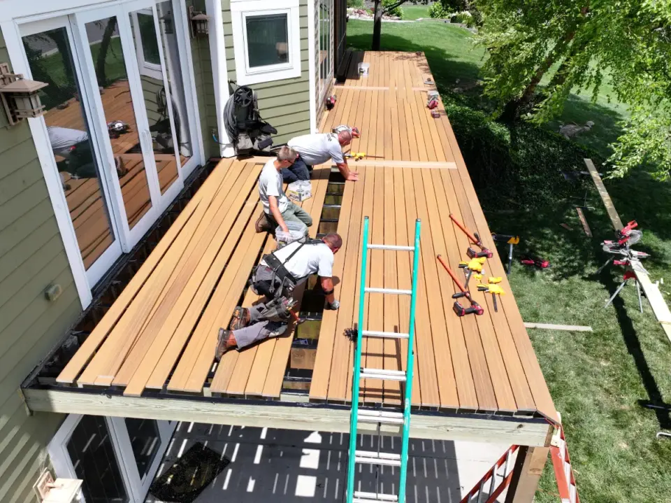 under-deck-framing-installation-by-the-wymore-deck-and-fence-in-omaha-ne