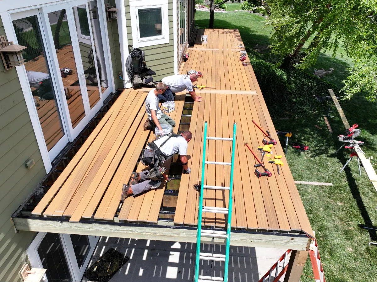 under-deck-framing-installation-by-the-wymore-deck-and-fence-in-omaha-ne